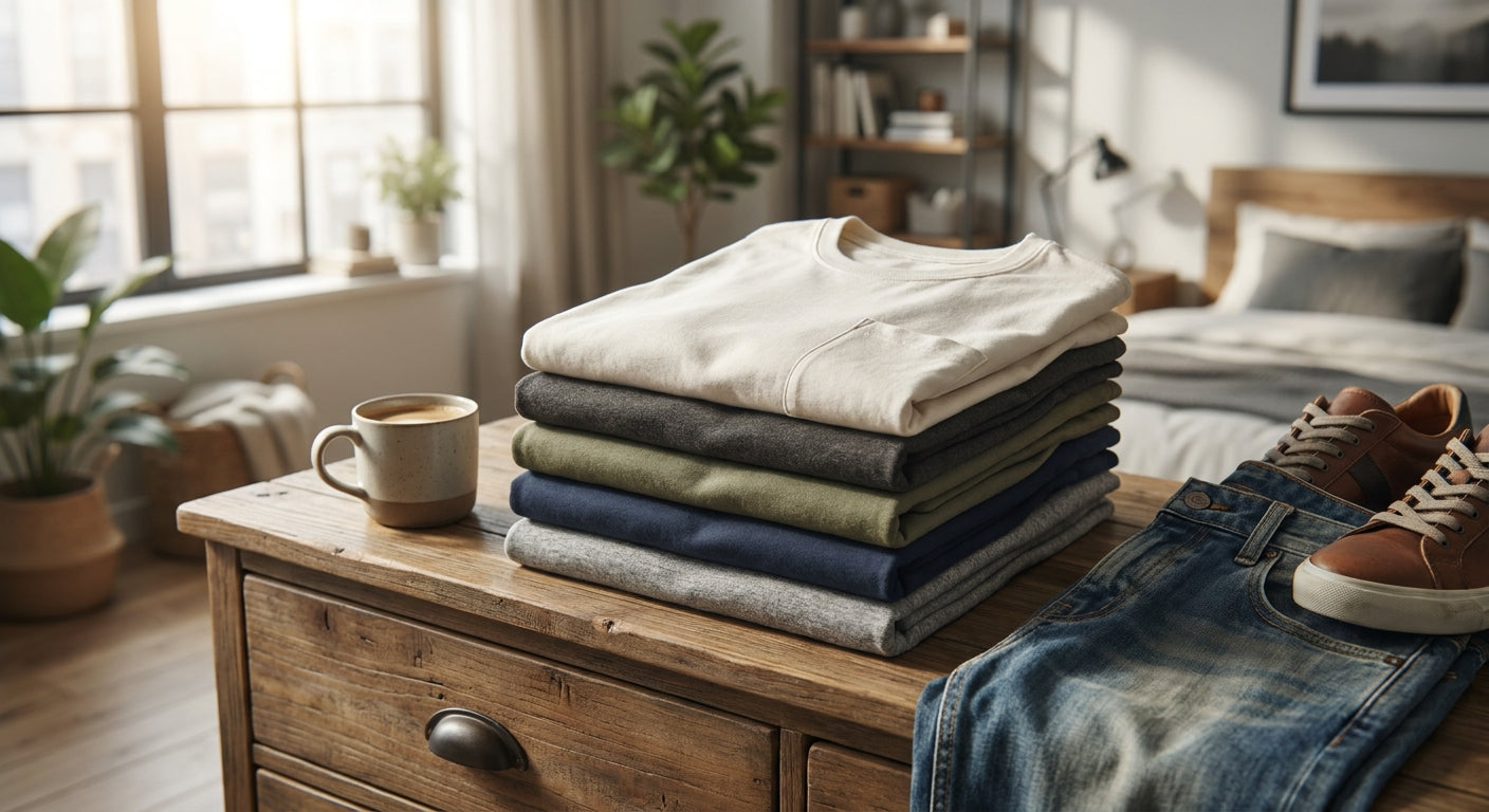 Mens cotton t-shirts for daily wear