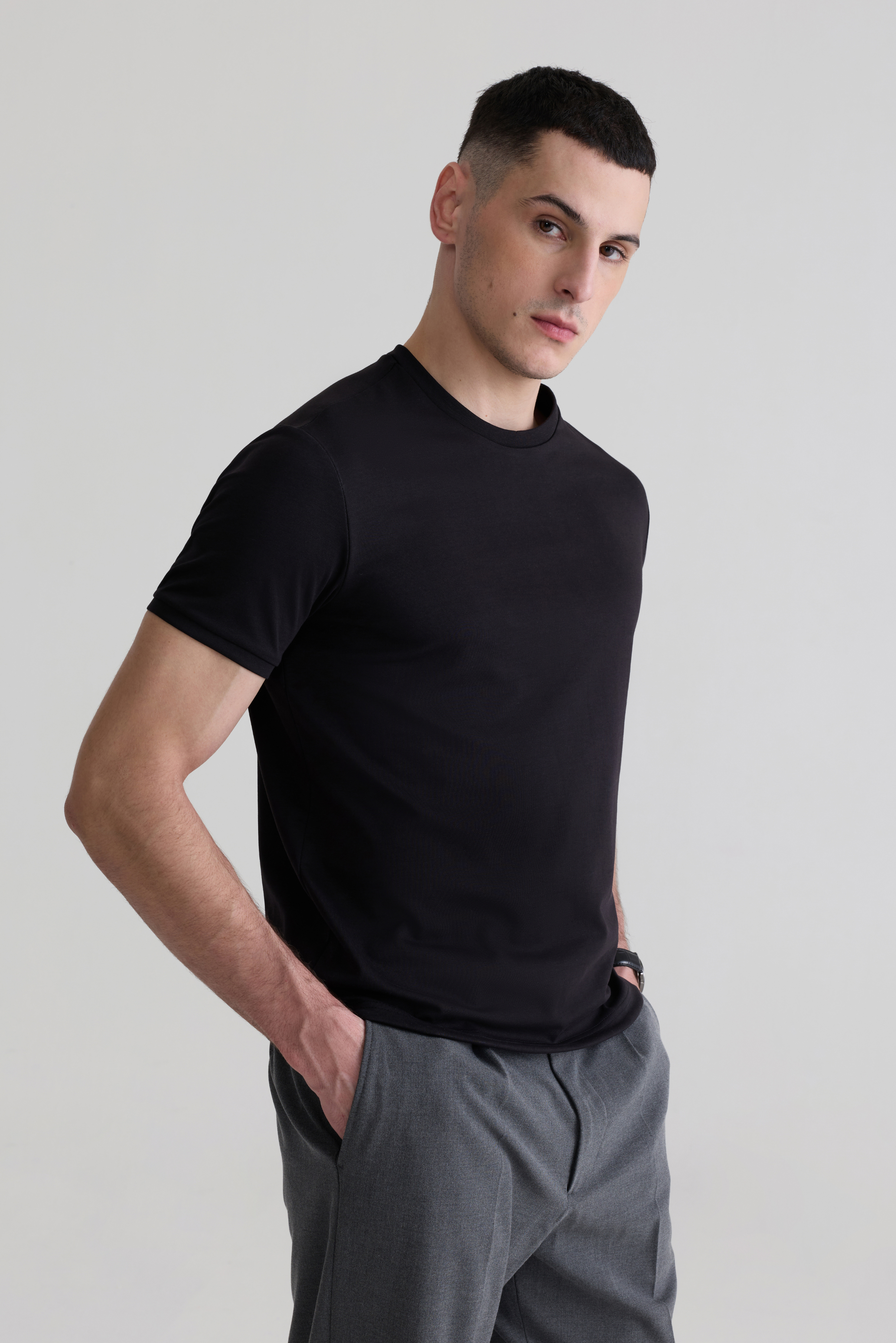 THE CLASSIC BLACK TEE