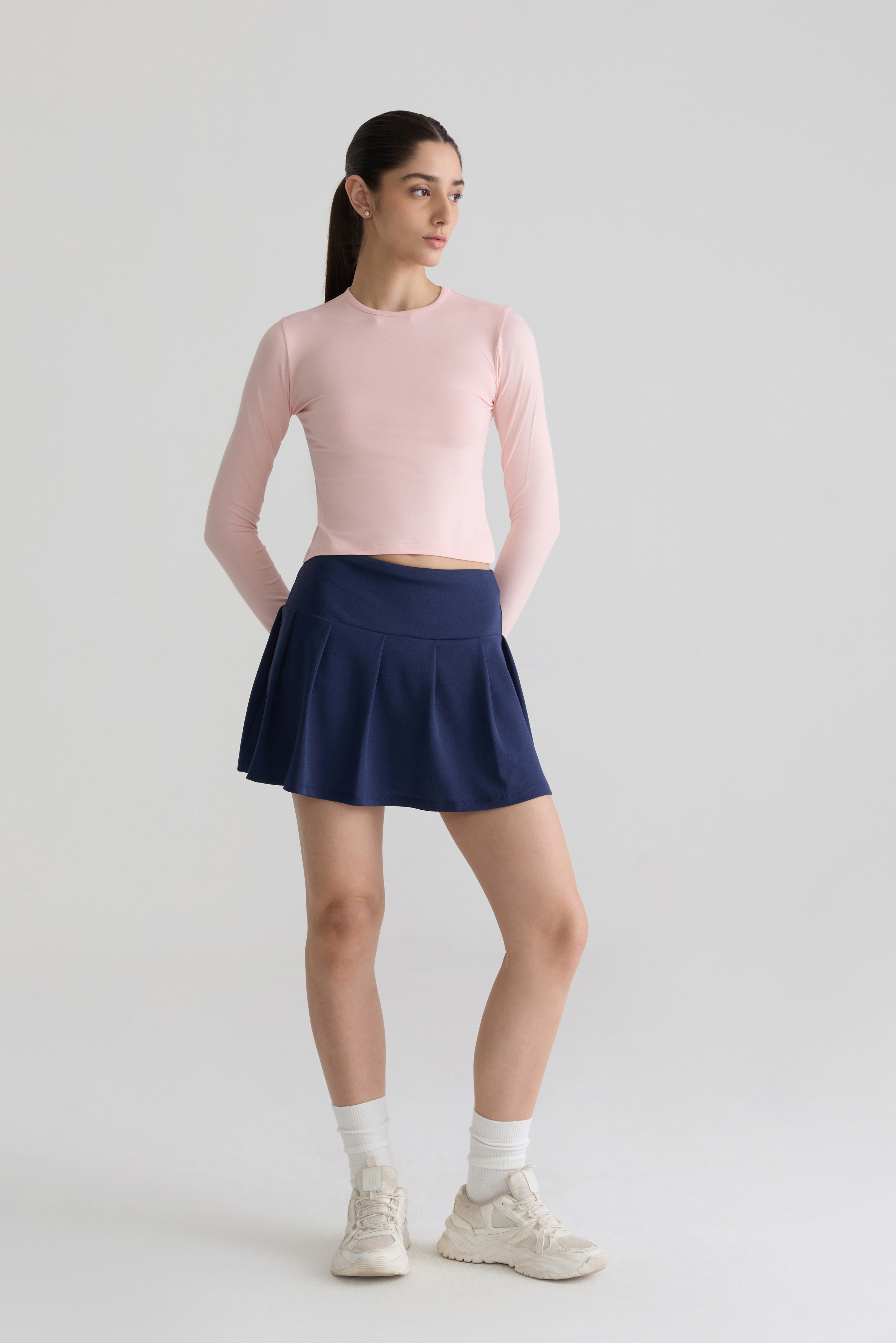 CRYSTAL PINK - LONG SLEEVE CREW 2.0