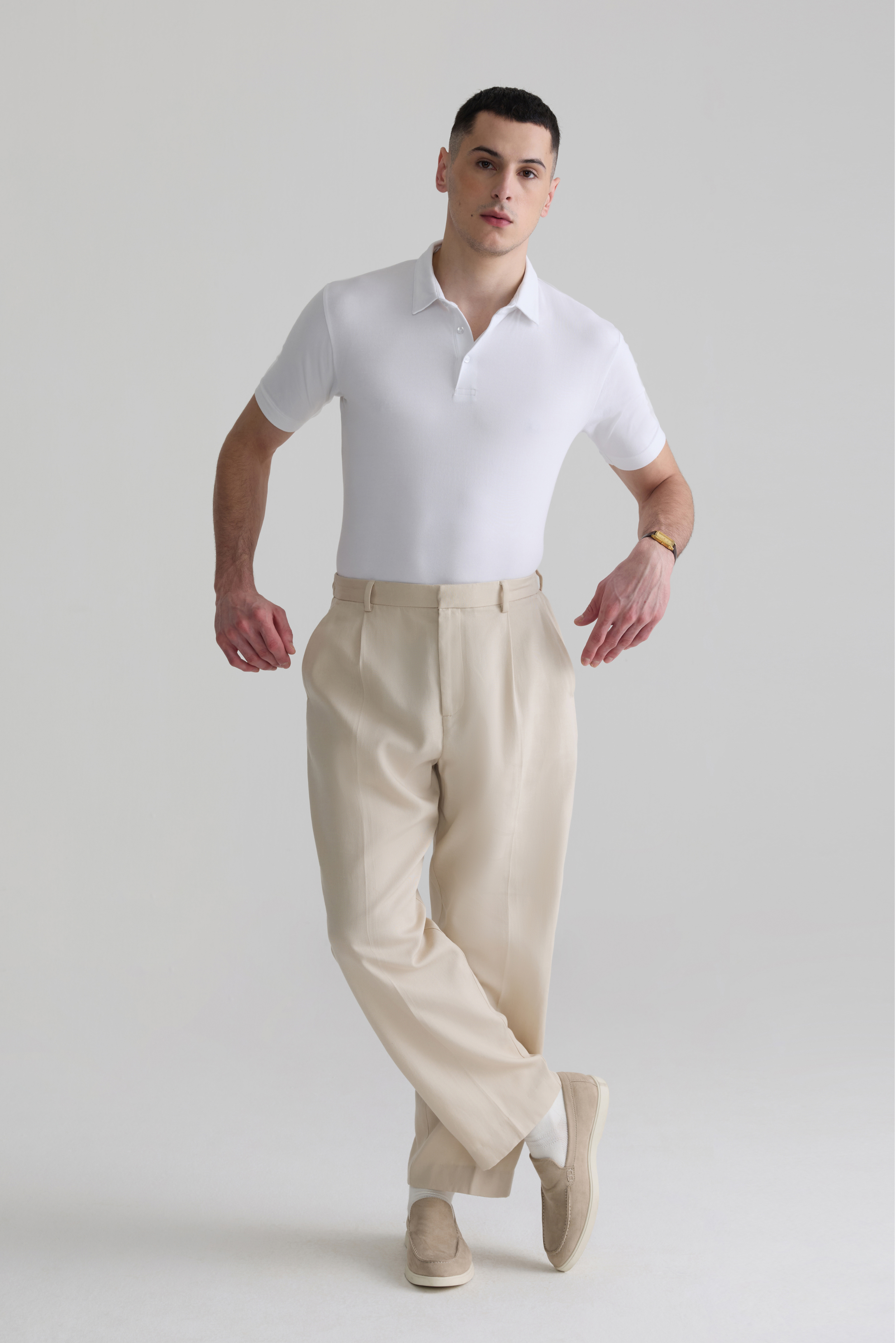 WHITE - THE MINIMAL POLO