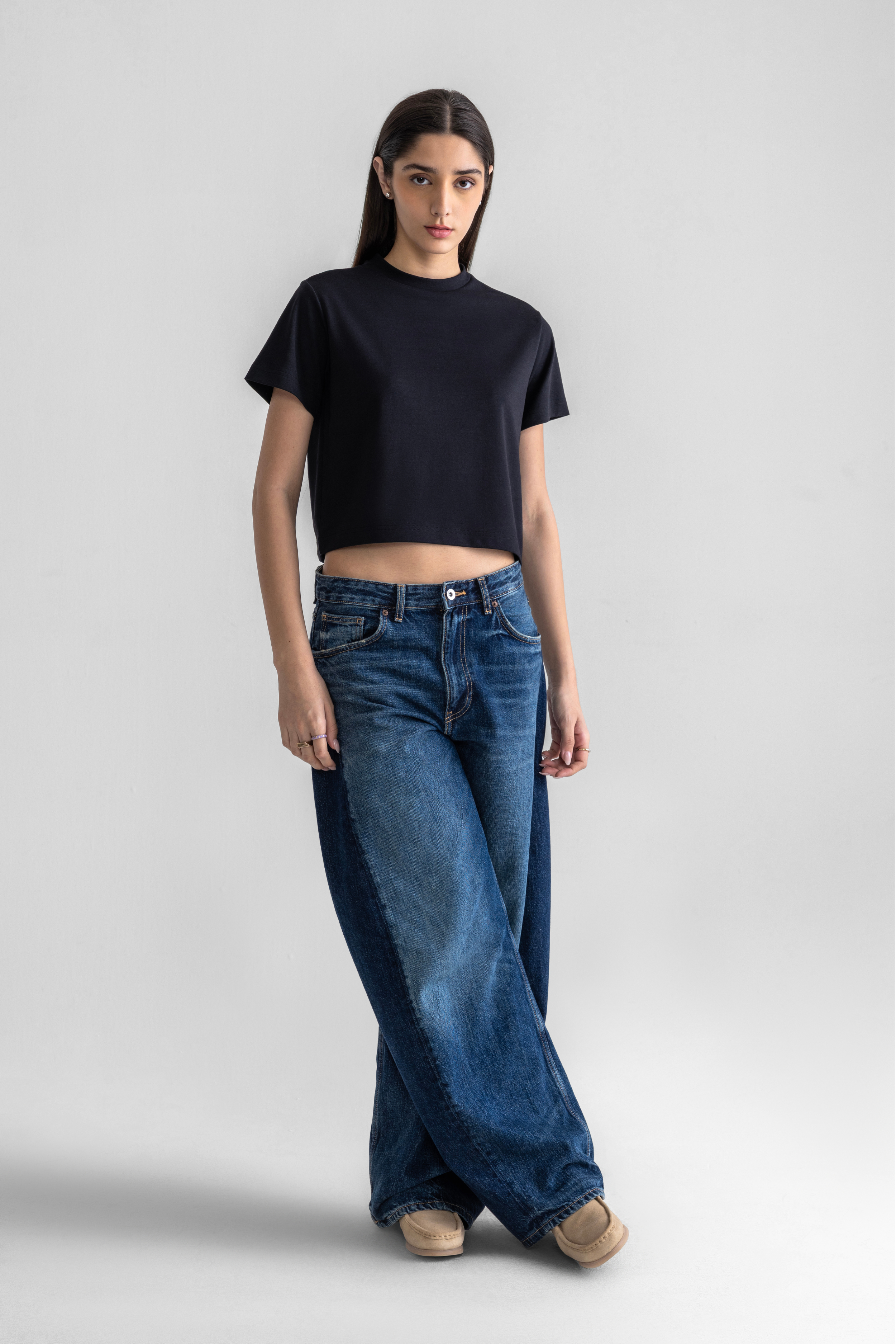 BLACK - NOT SO CROP 2.0