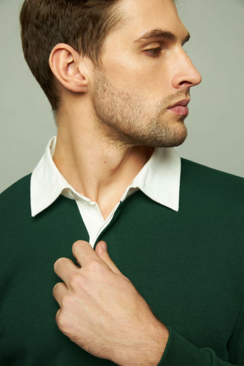 Rugby polo shirt sweatshirt for men – Carpe Diem Store