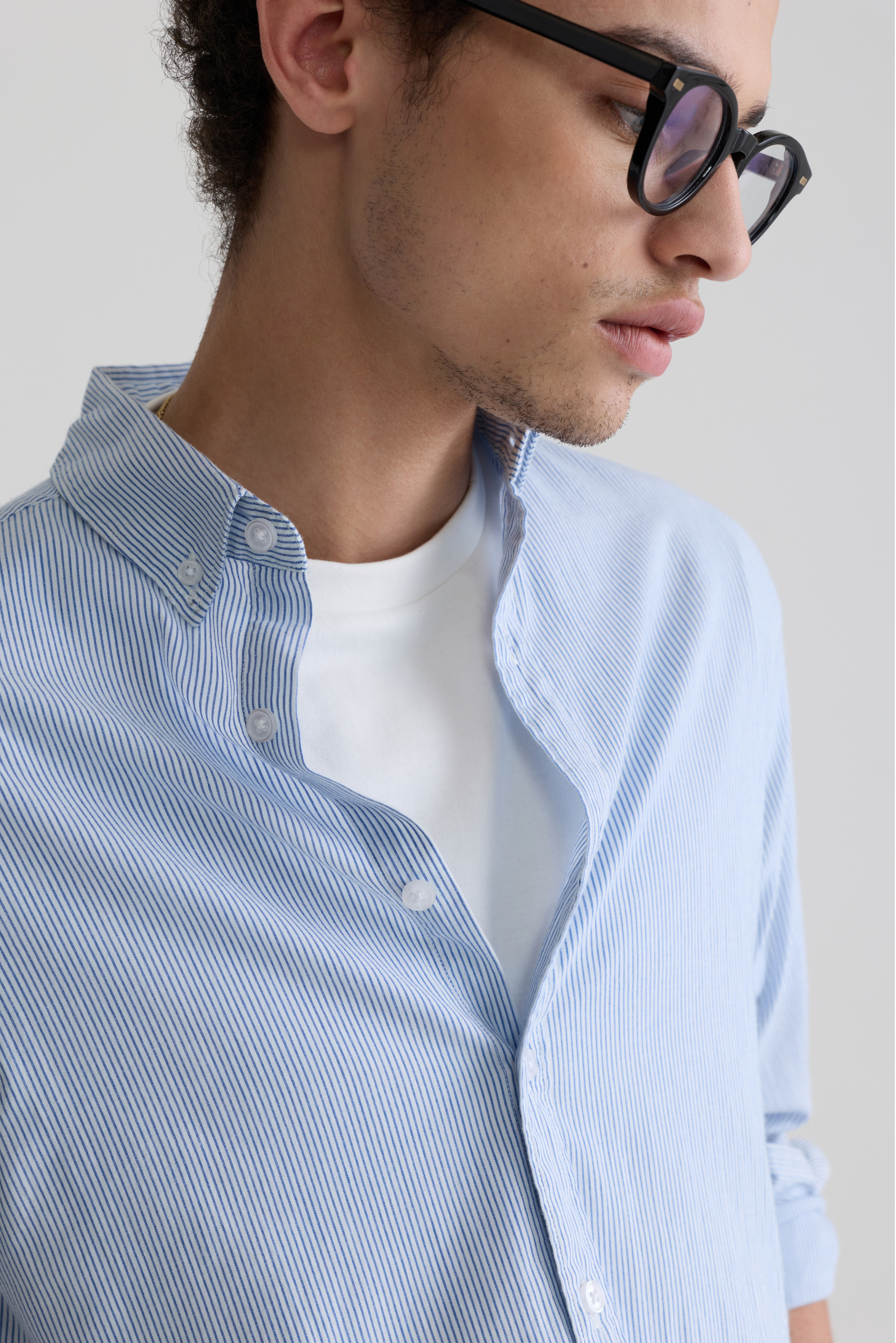 WHITE-THE EVERYDAY STRIPES