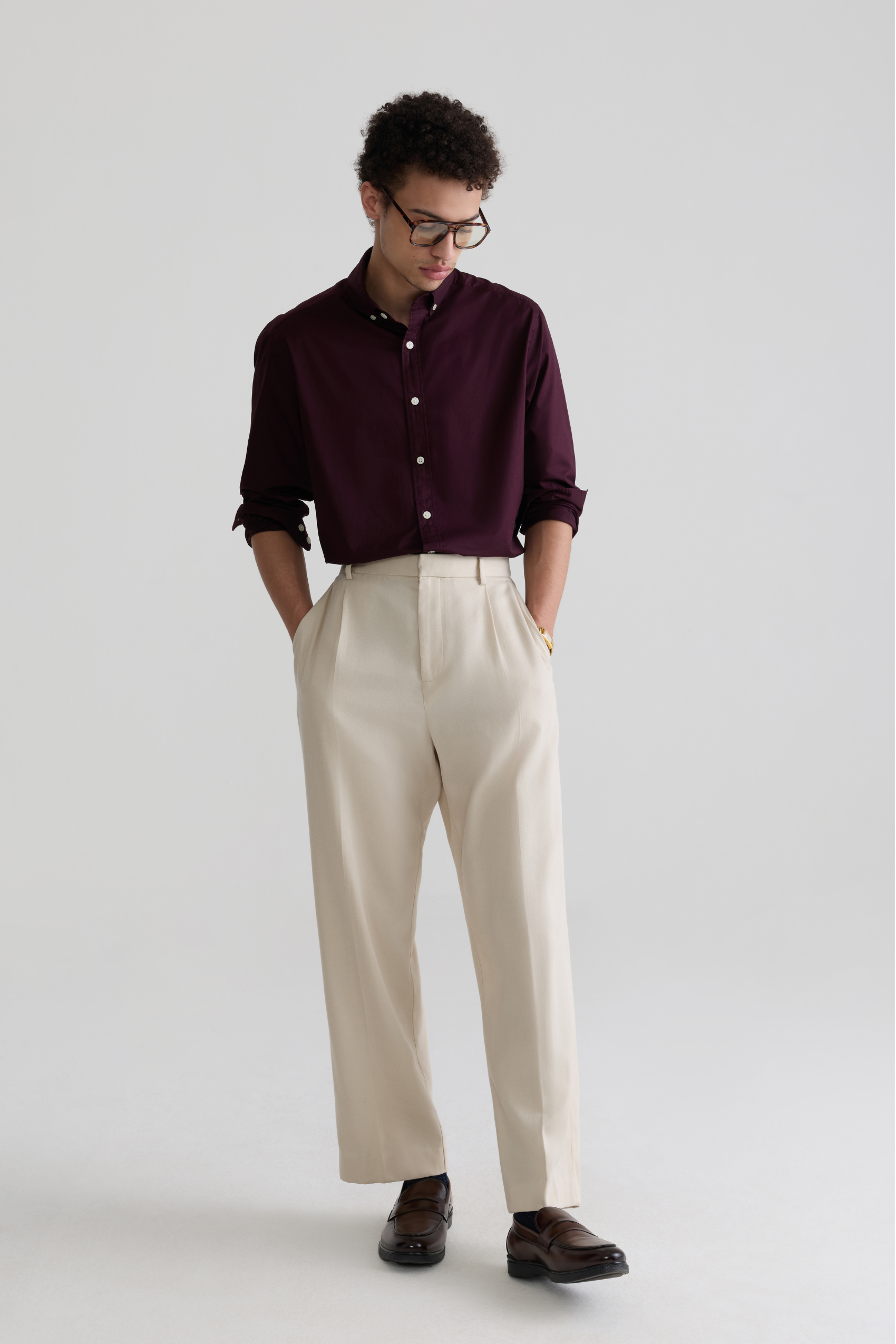 MAROON - SOLID SHIRTS