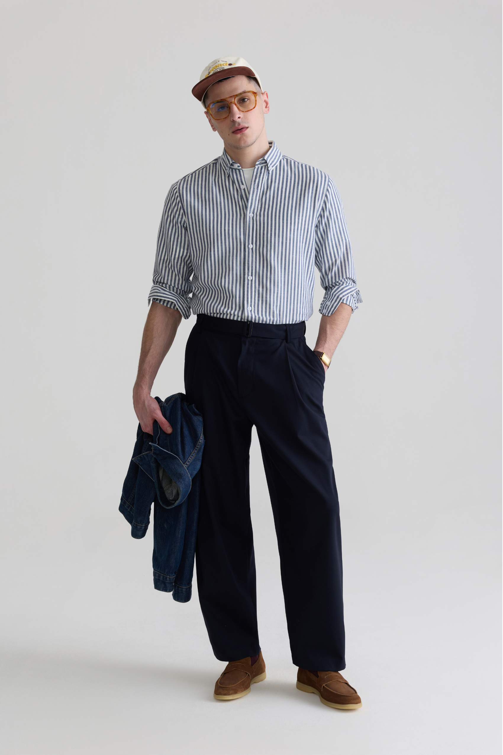 GREY-THE EVERYDAY STRIPES