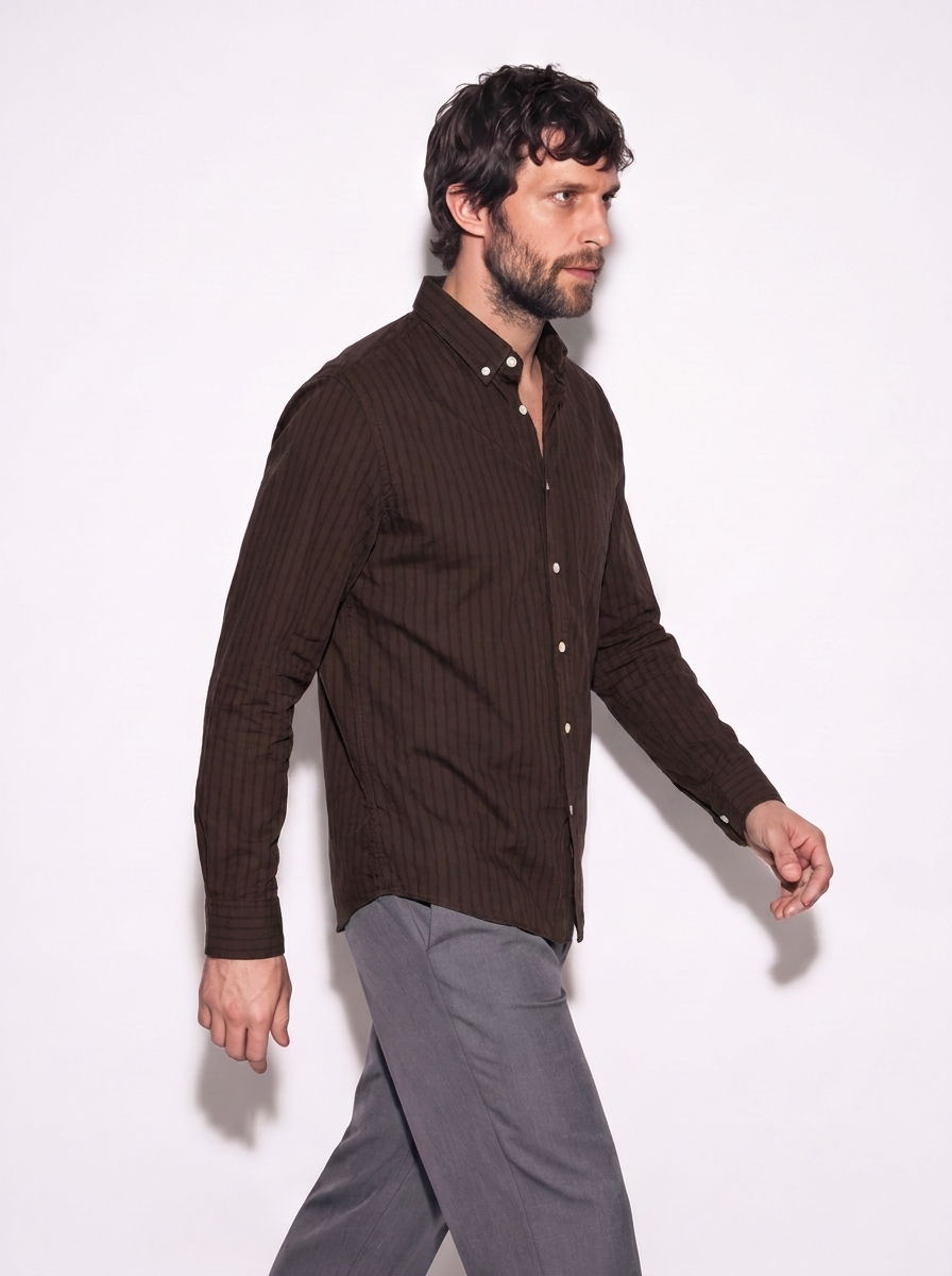 BROWN-THE EVERYDAY STRIPES