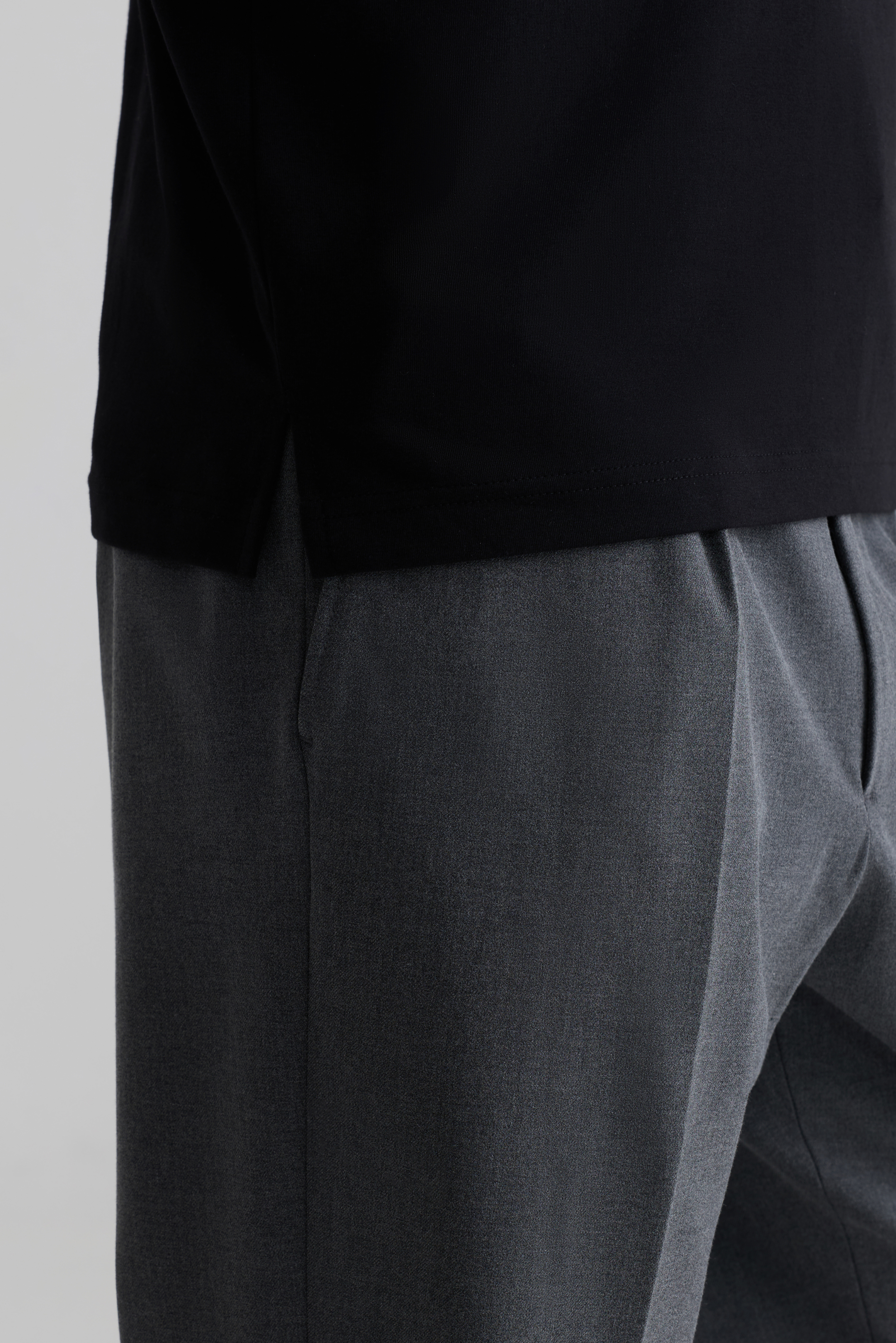 BLACK - THE MINIMAL POLO