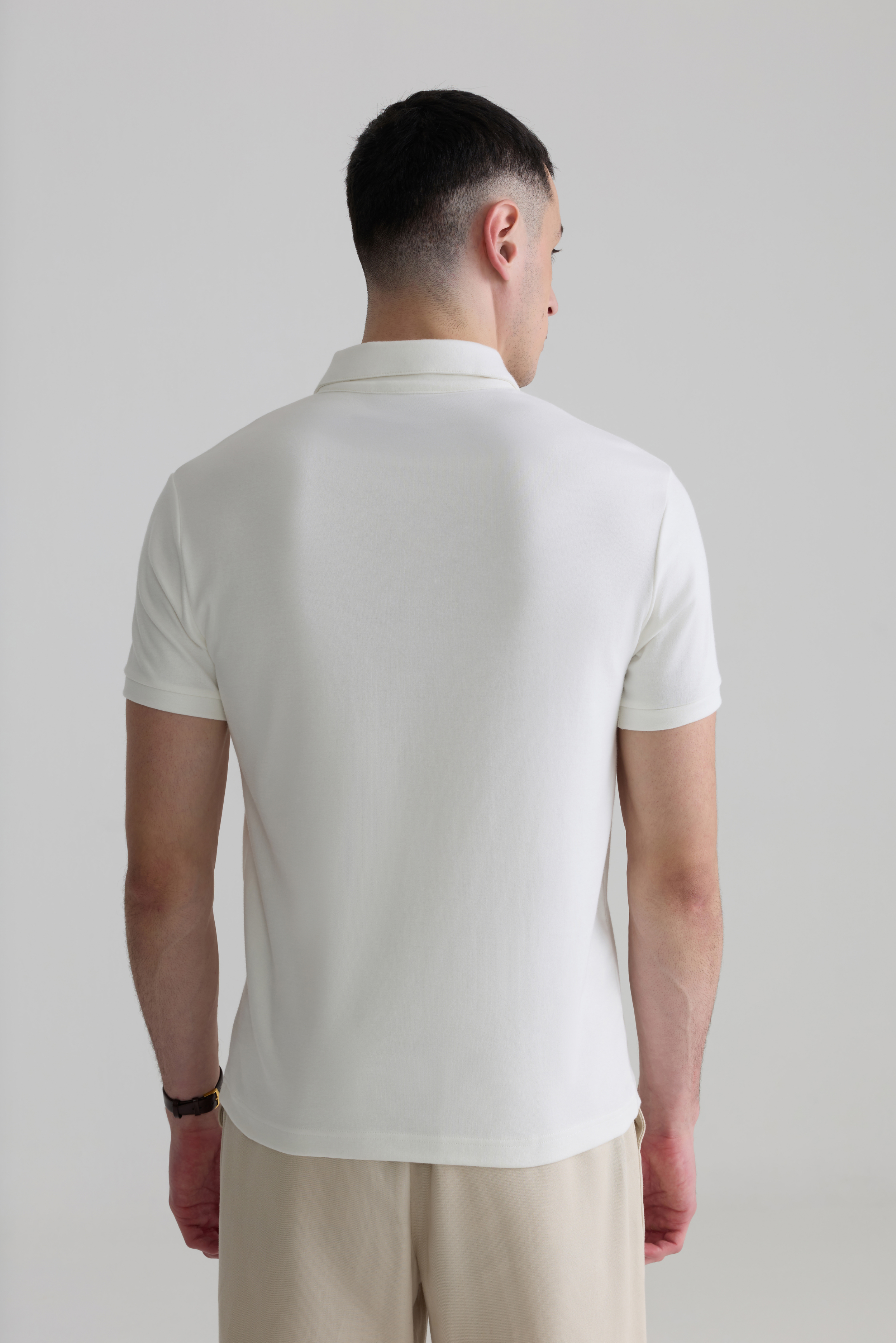 WHITE - THE CRAFTED ELITE POLO
