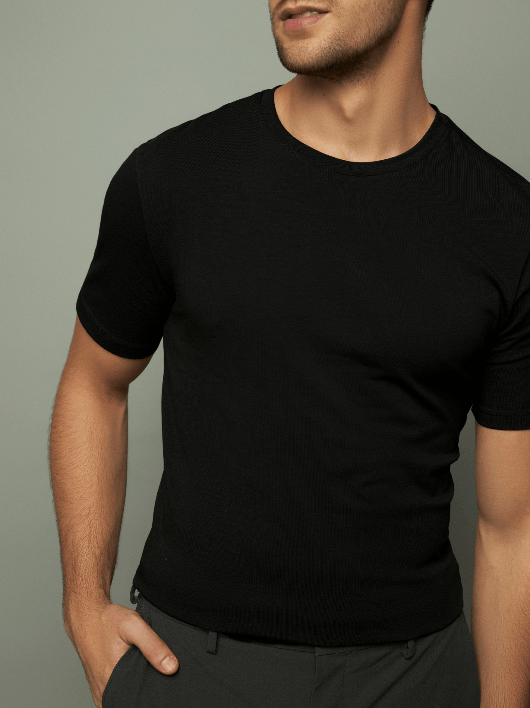 Jet Black Classic Tee - Carpe Diem Store