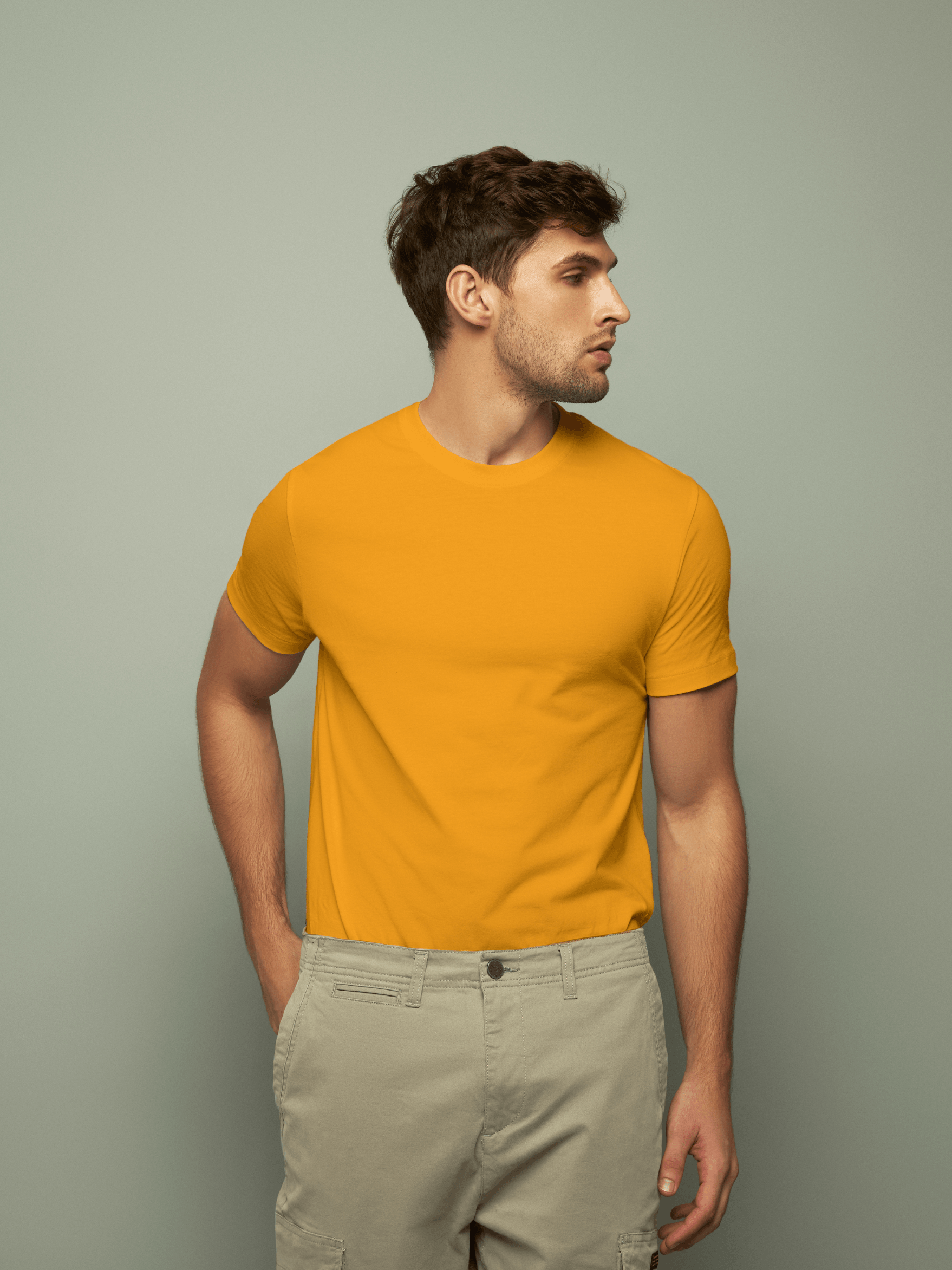 Mustard Yellow Classic Tee - Carpe Diem Store