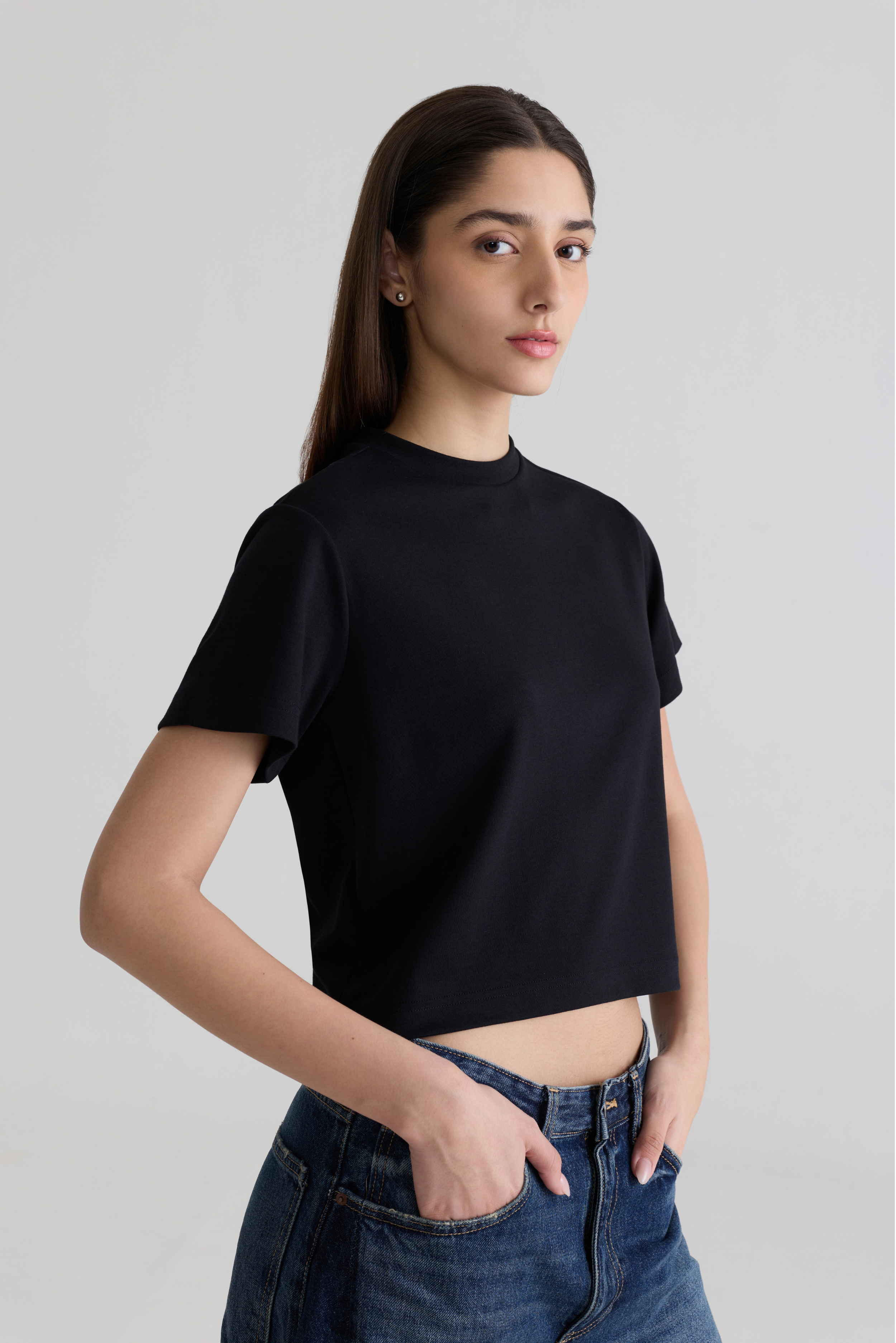 BLACK - NOT SO CROP 2.0