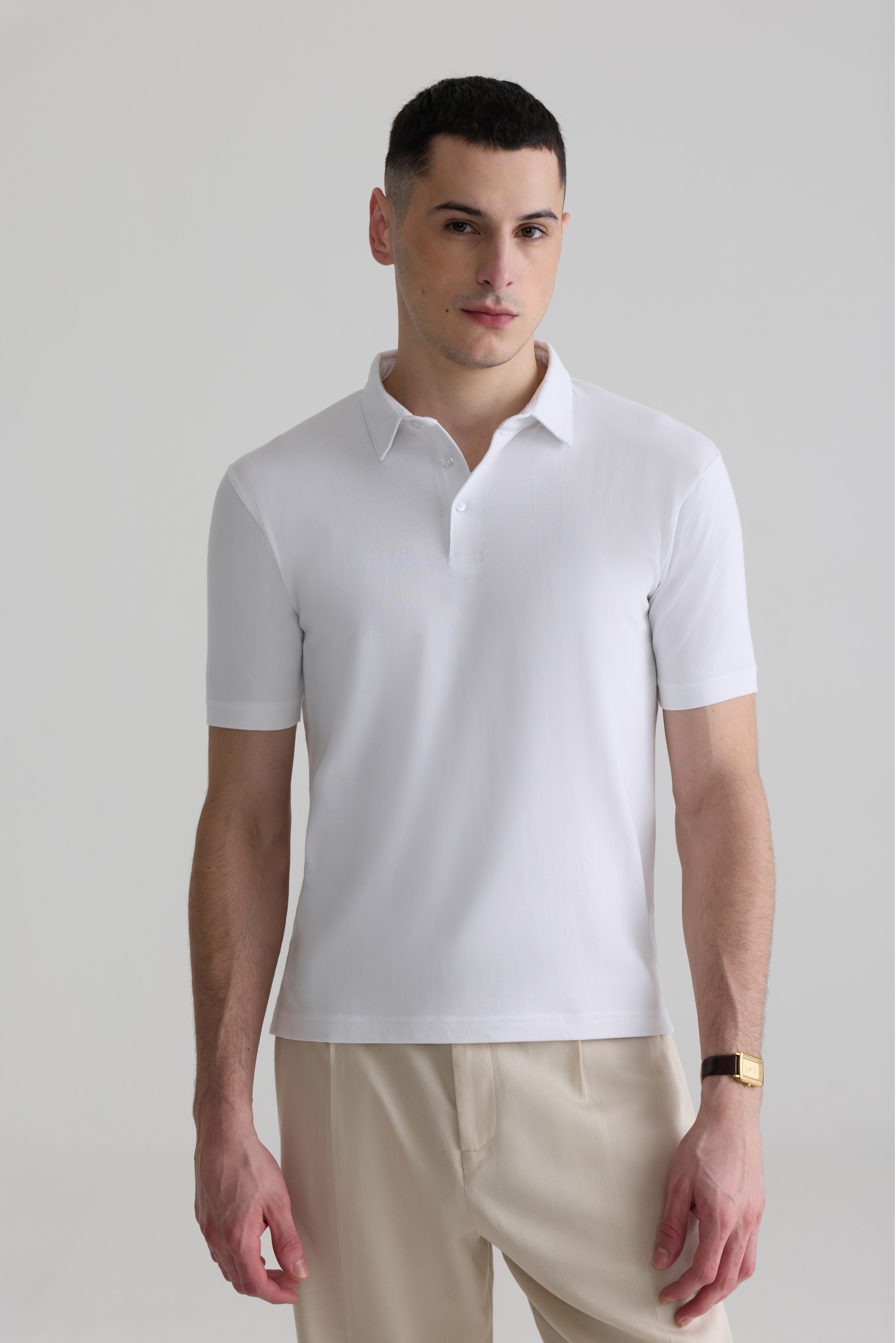 WHITE - THE MINIMAL POLO