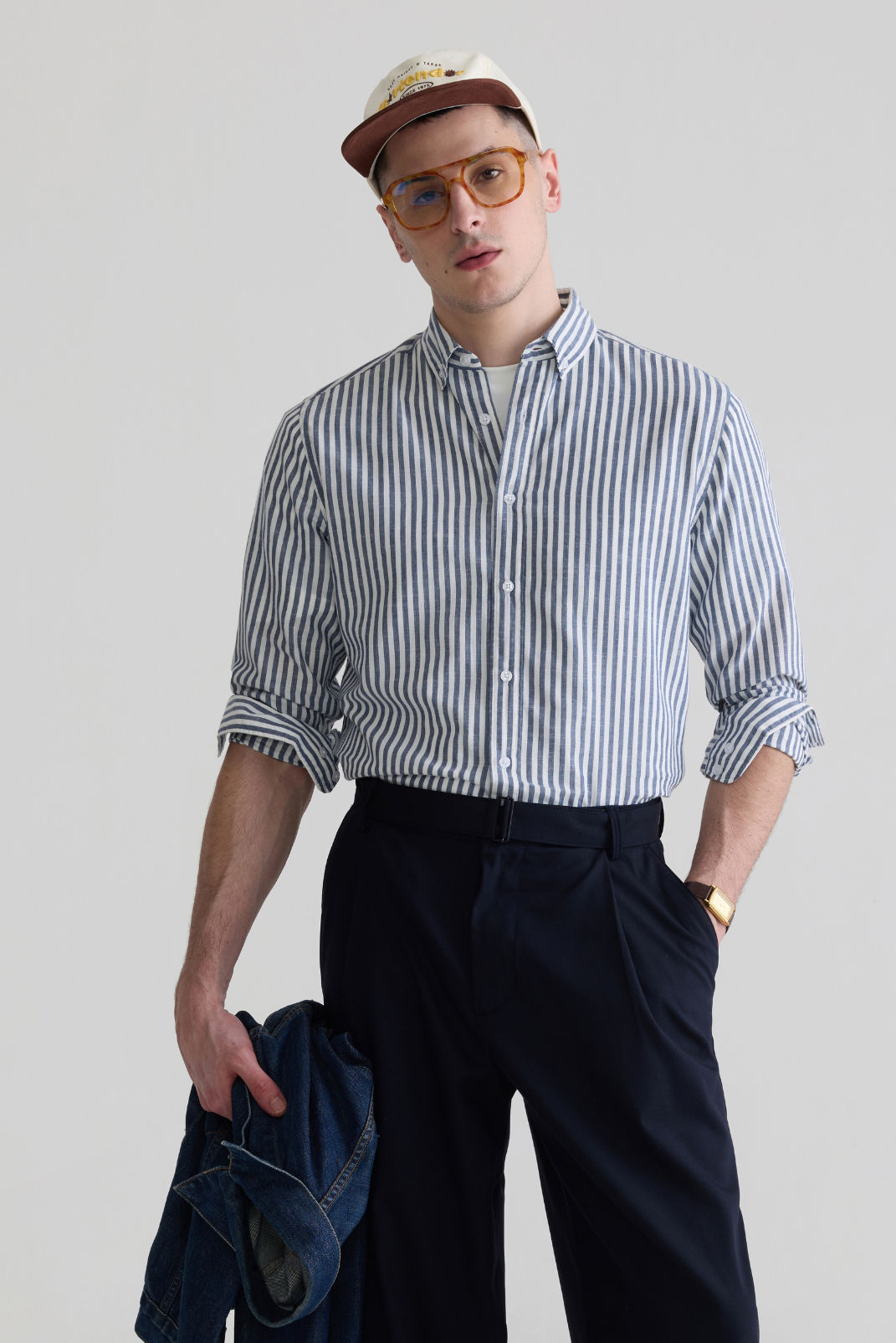 GREY-THE EVERYDAY STRIPES