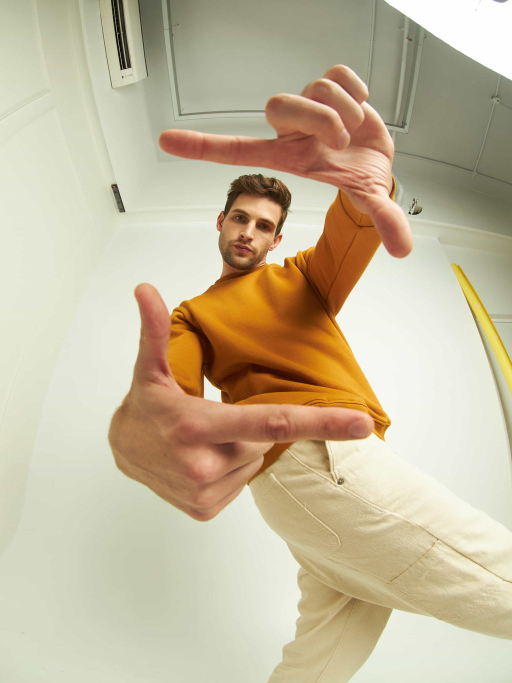 Mustard Yellow Sweatshirt