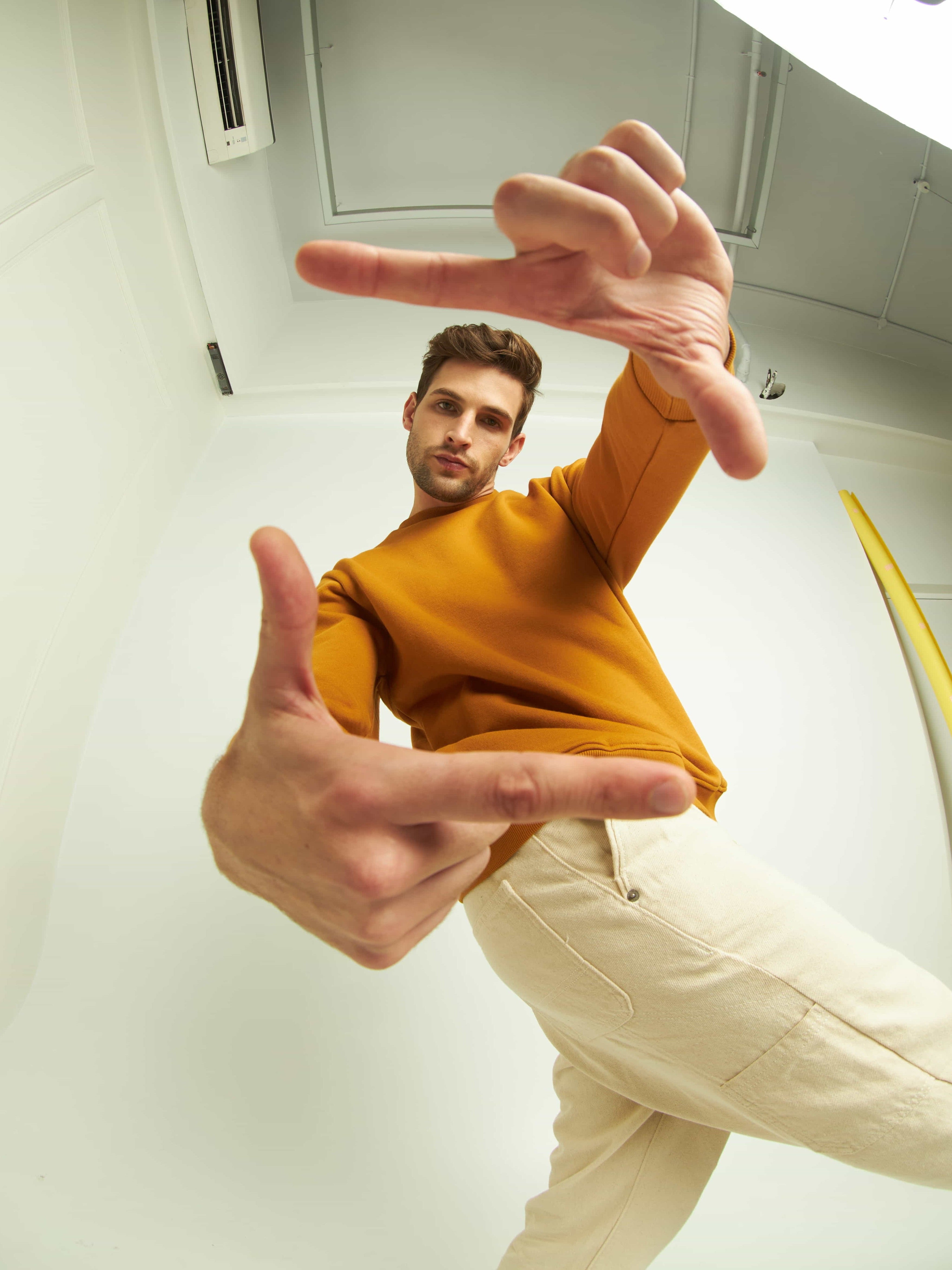 Mustard Yellow Sweatshirt