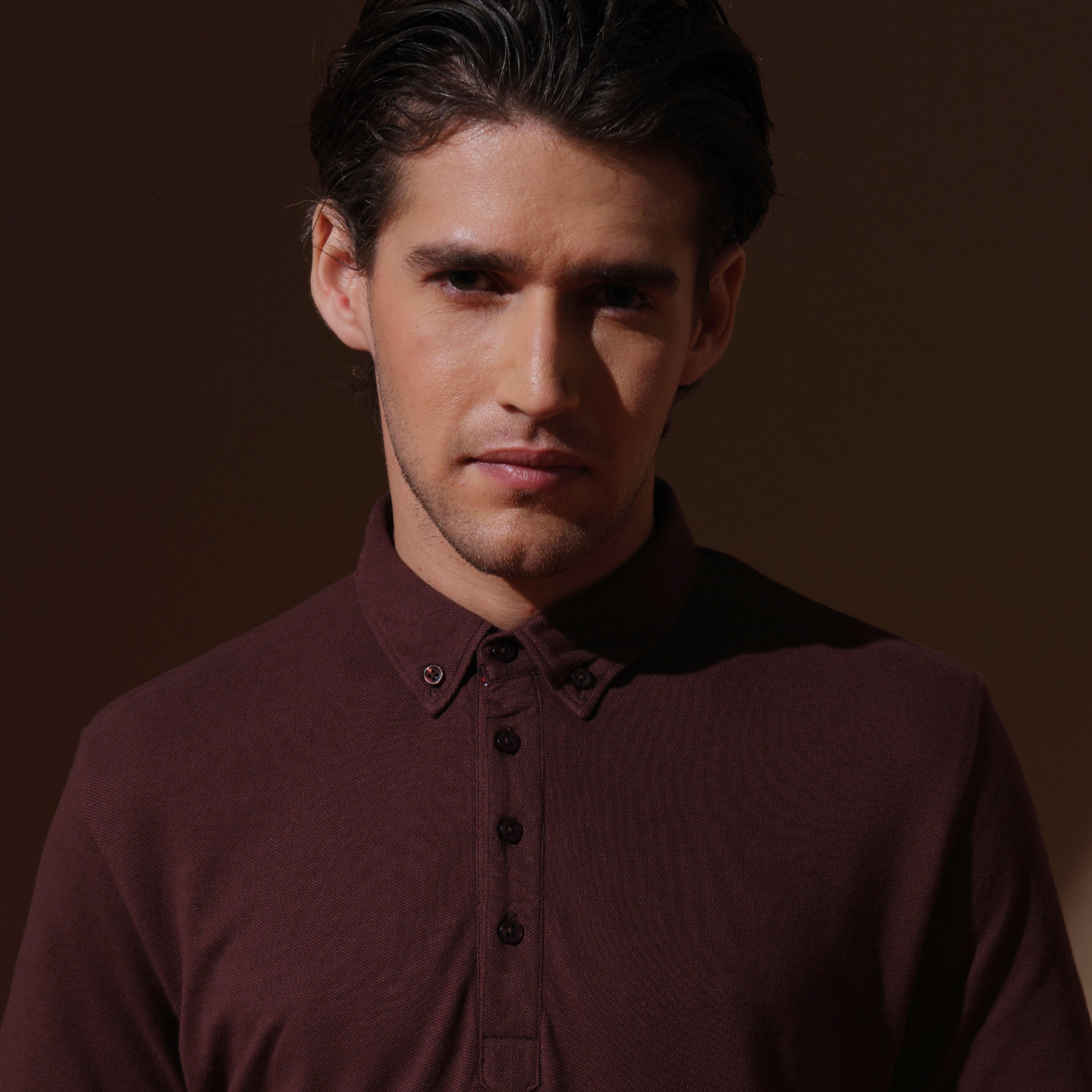 Bourbon Ultra-Soft Buttoned Down Polo - Carpe Diem Store