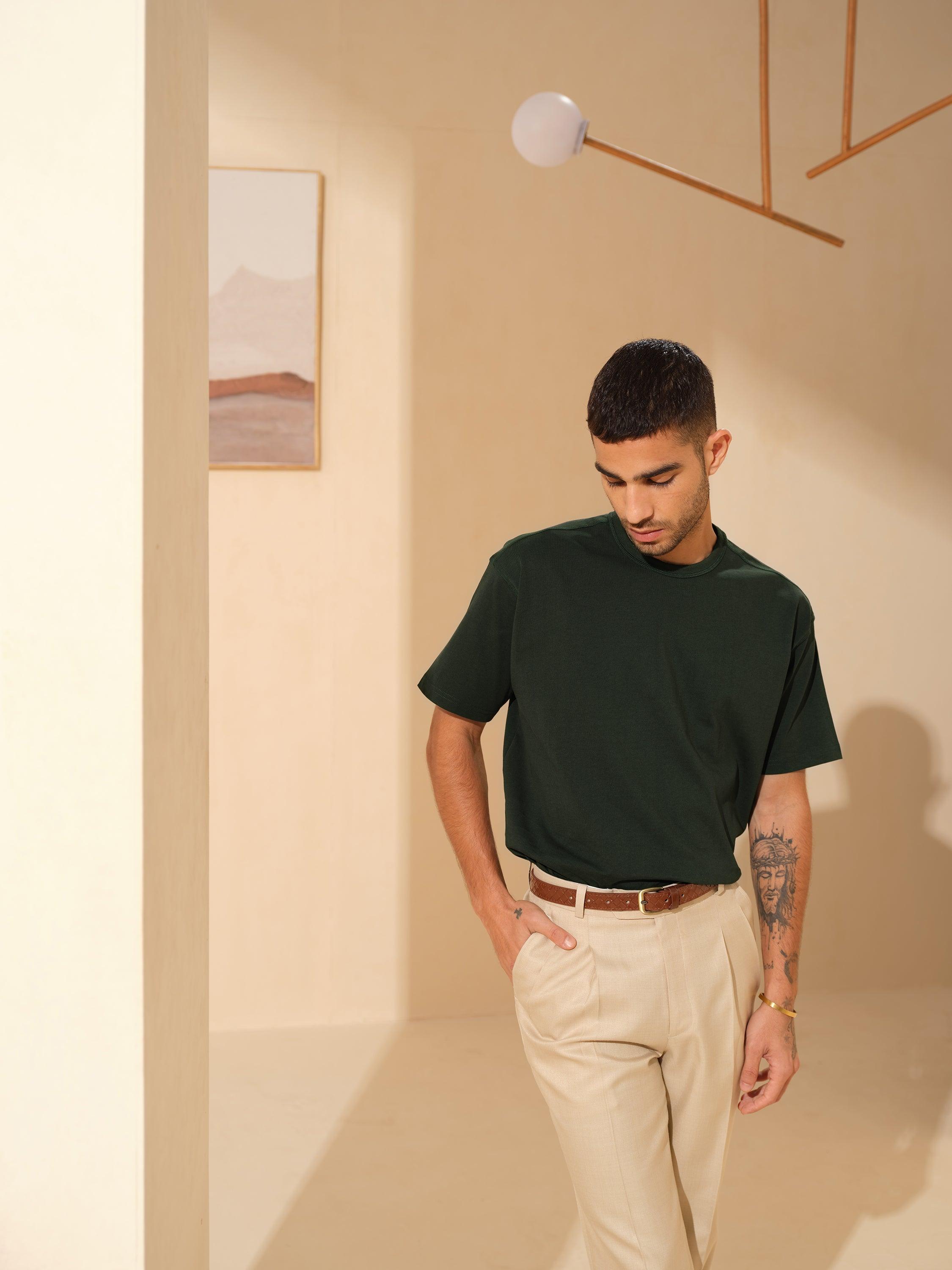 Eden Green Relaxed Cut Heavy Weight - Carpe Diem Store